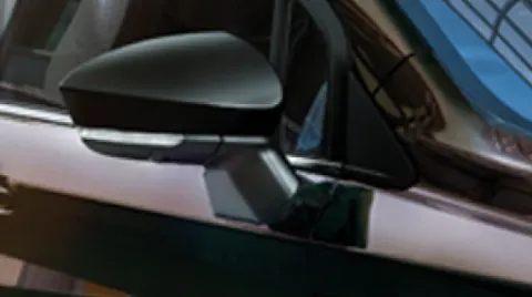 Auto Folding Mirrors with LED Signals
