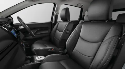 Semi Bucket Leather Seats
