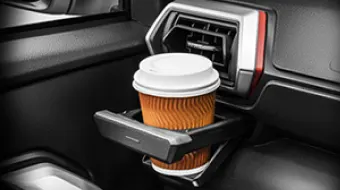Built-in Cup Holders