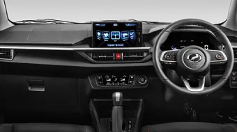 Monotone Instrument Panel with Silver Finishing