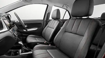 Semi-bucket Leather Seats
